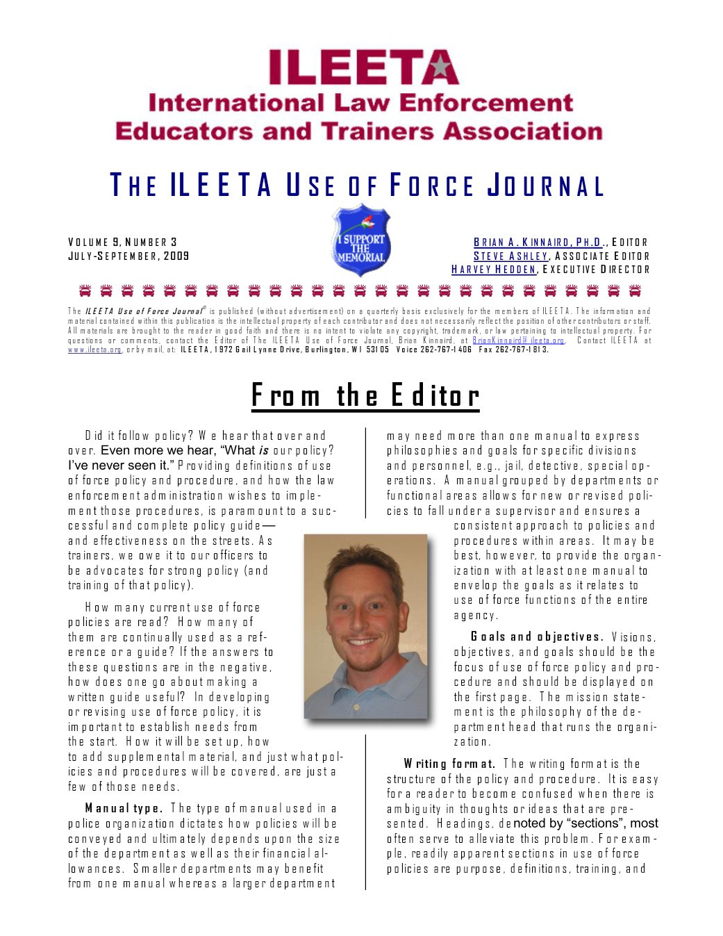 Cover of Volume 9, Number 3, July-September 2009