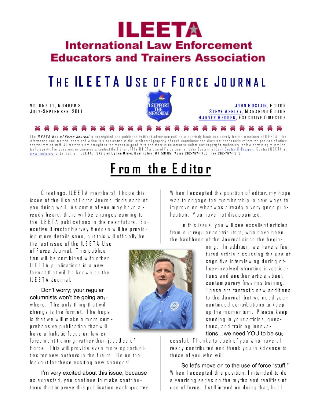 Cover of Volume 11, Number 3, July-September 2011