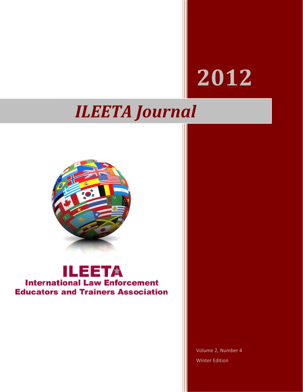 Cover of Volume 2, Number 4, Winter 2012