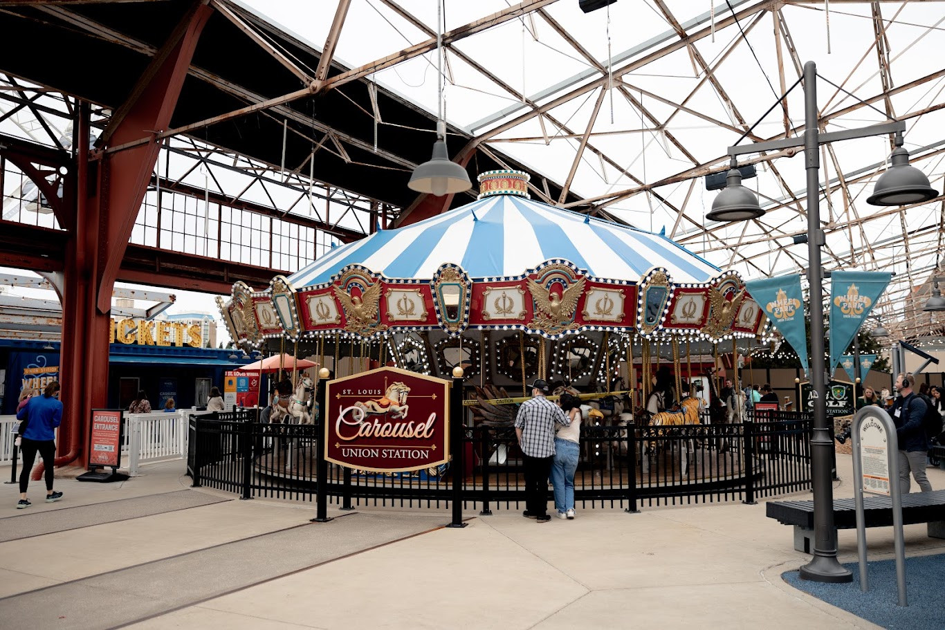 Carousel at St. Louis Union Station