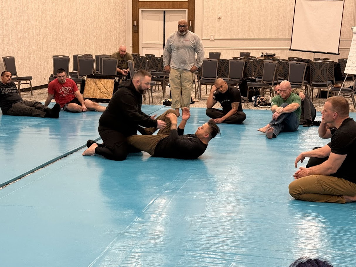 Defensive tactics instruction at ILEETA