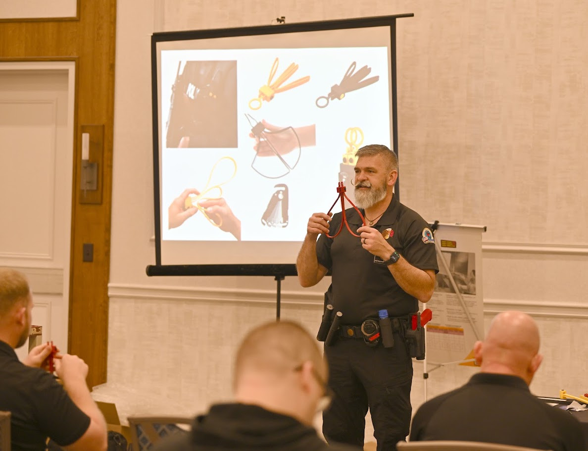 ILEETA trainer who also represents a company supporting law enforcement training